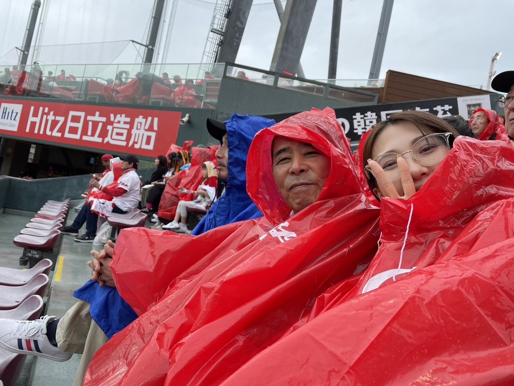 クリーンメンバーで野球観戦!